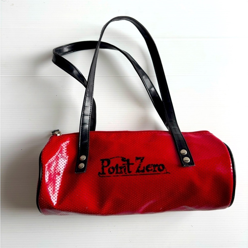 Point Zero Red Messenger Bag